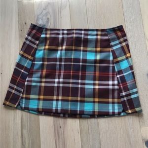 Plaid UO mini skirt